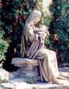 Seated Madonna and Child (193759 bytes)